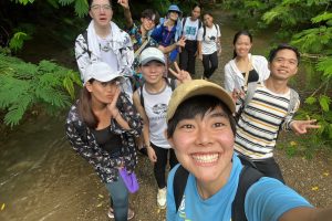 【トレッキング】先生たちと山に登りました！