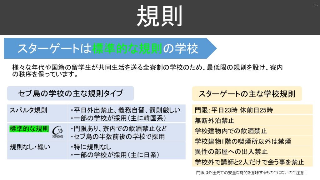 スターゲートの規則