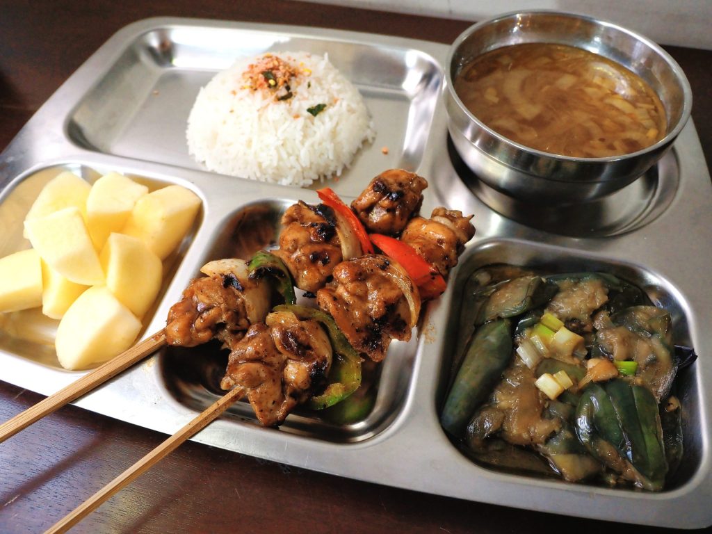 セブ島スターゲートの食事例