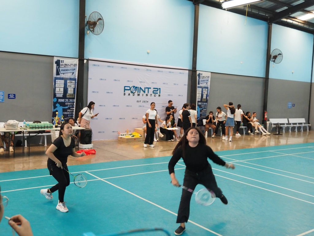 バドミントン・ダブルス戦