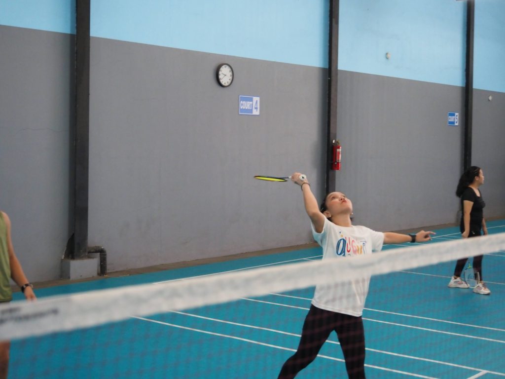 バドミントン・シングルス戦