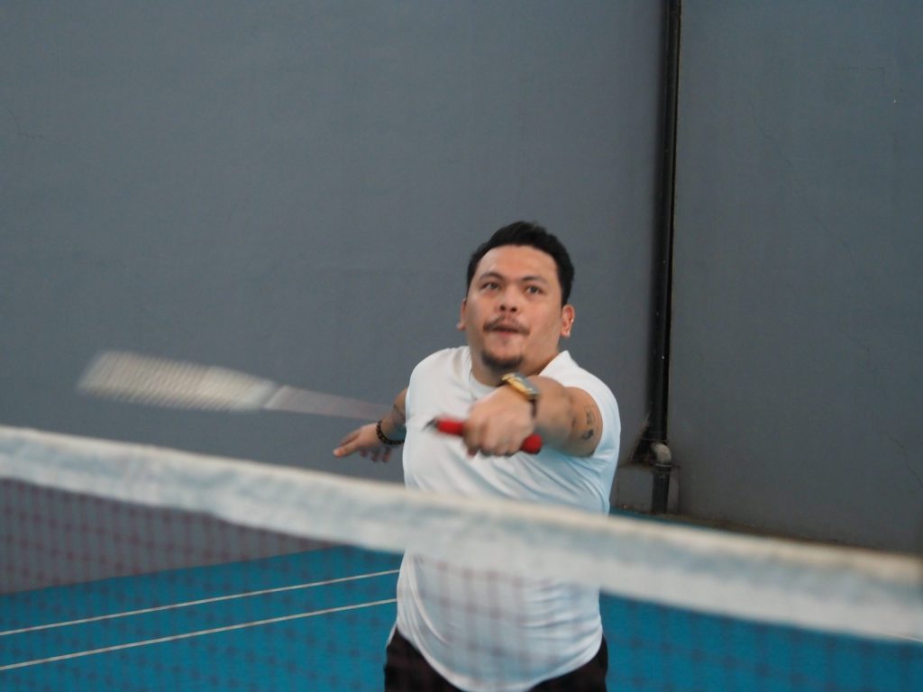 バドミントン・シングルス戦